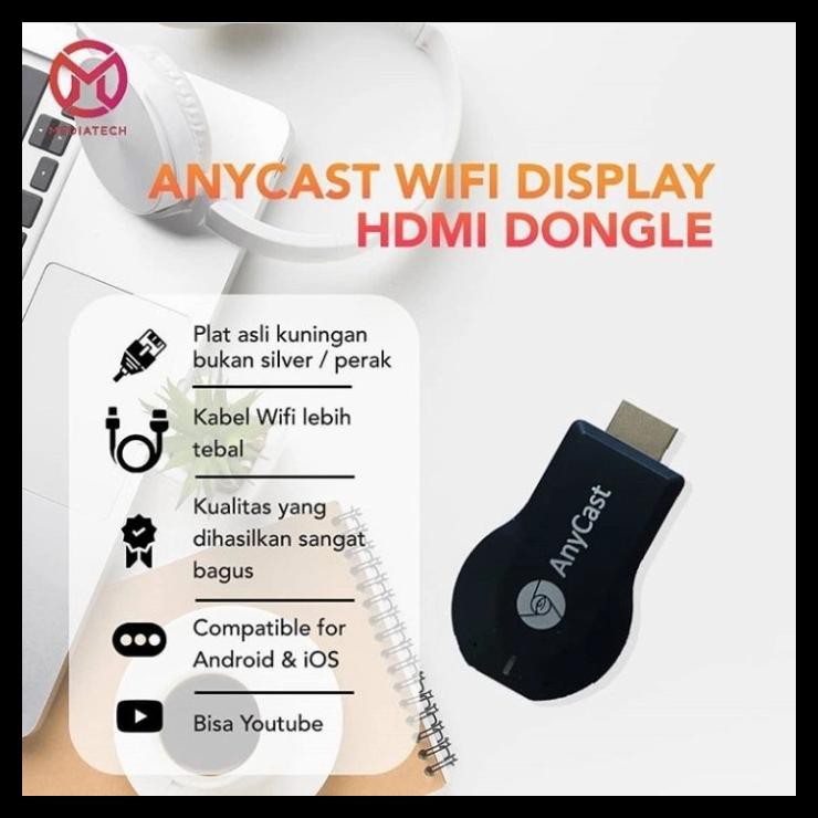 Thiết Bị Chuyển Đổi Hdmi Dongle Anycast Chính Hãng Cho Tv Hp