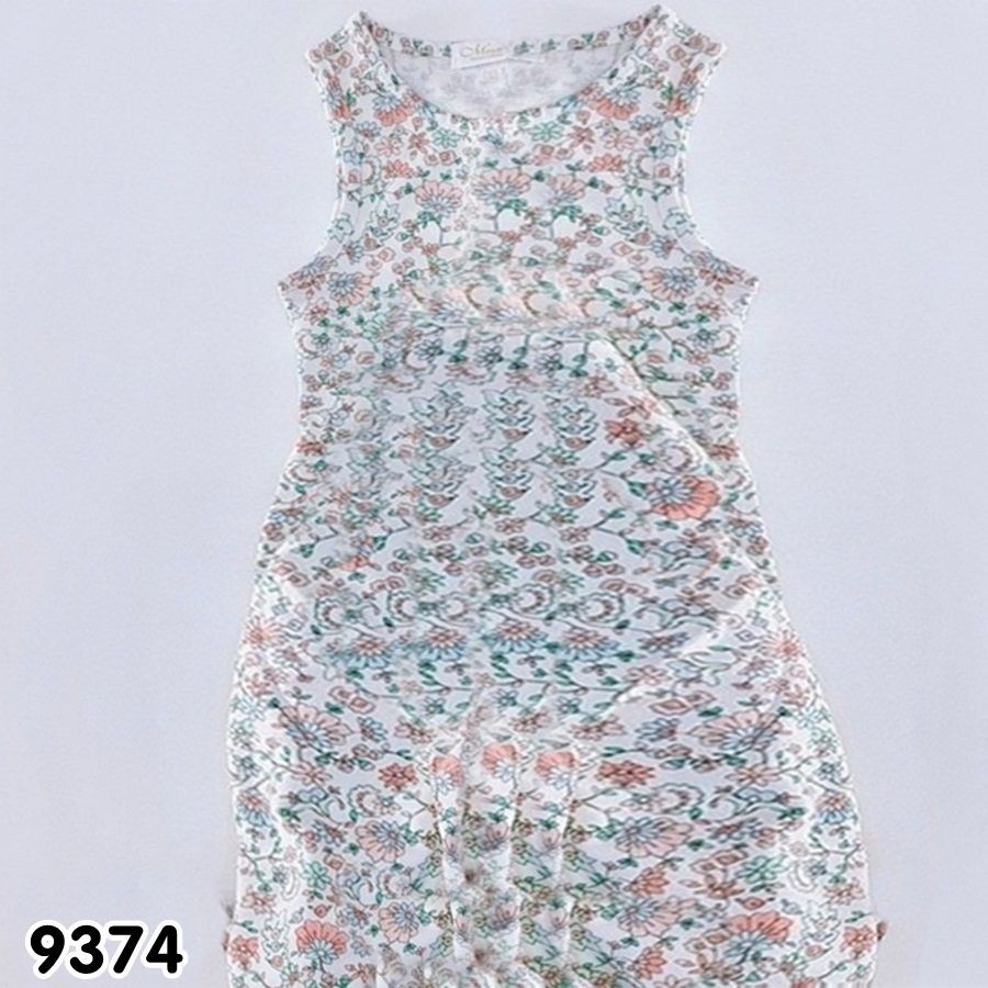 Đầm Thun Cotton Bé Gái Nhiều Mẫu Cho Bé Từ 22-37KG (2)