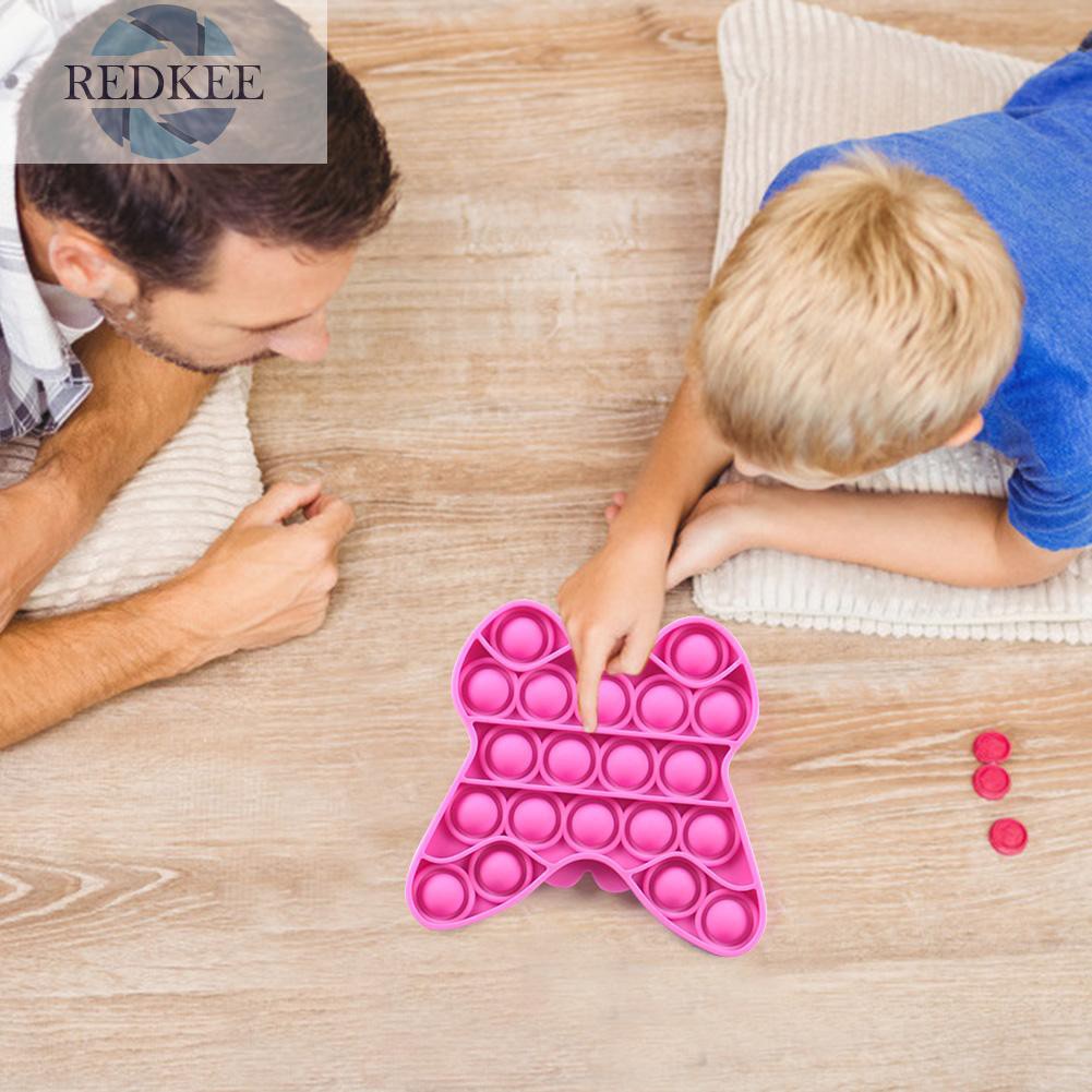 Redkee  Bubble Sensory Butterfly Shape for Autism Stress Relief Funny Toys