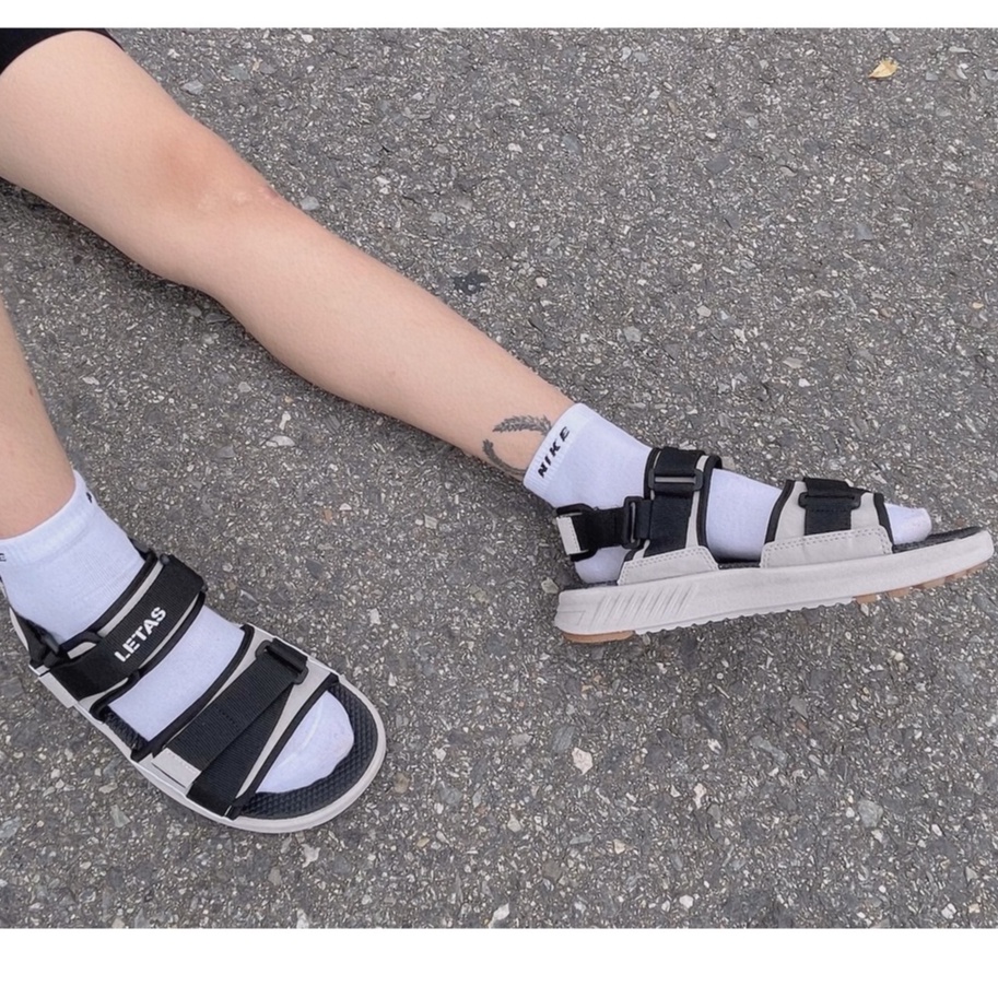 SANDAL UNISEX NAM NỮ- HÀNG VIỆT XUẤT NHẬT D712 ĐEN
