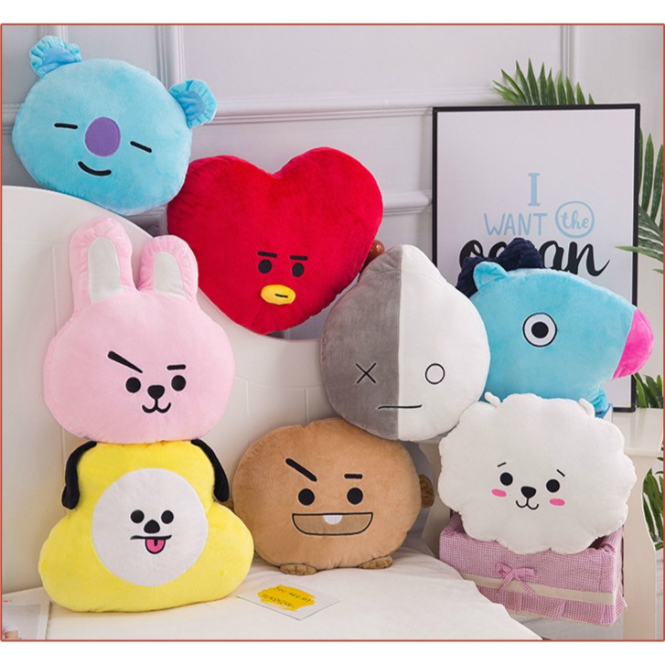 Bts Kpop Bt21 30cm Nhồi Bông 84224207 Hoạt Hình Dễ Thương