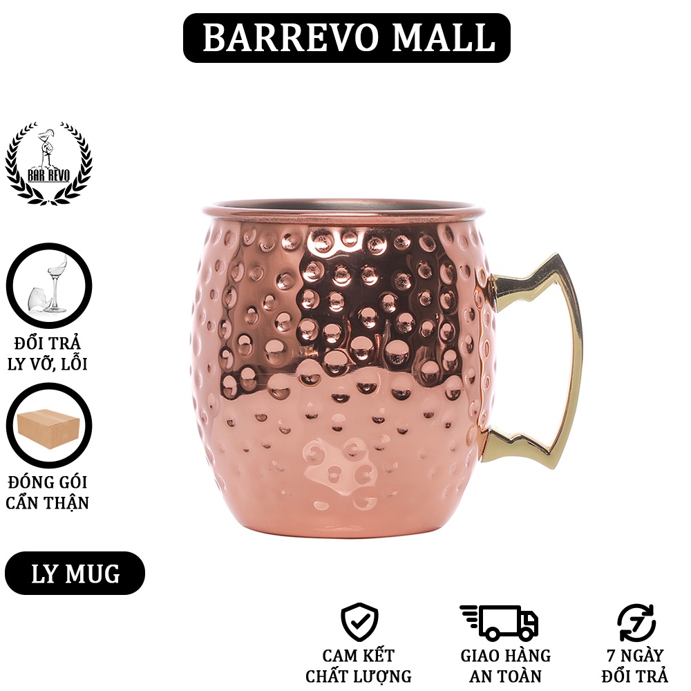 Mug Cup - Ly Mug Kim Loại - Ly Cocktail (14 mẫu)