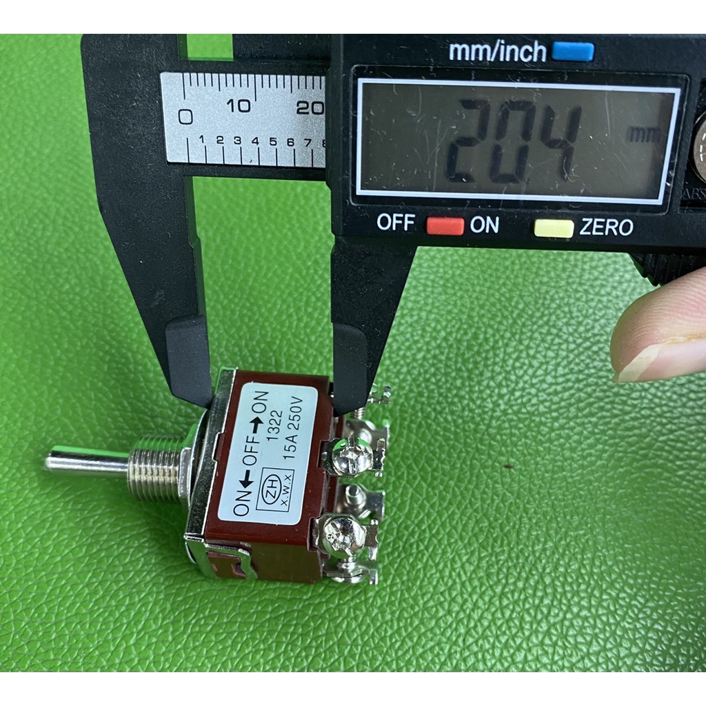 Công tắc bập bênh contac nâu 3 - 6 chấu TAIWAN - linh kiện điện tử QUỲNH DIỄN