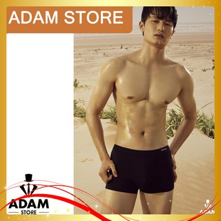 Quần lót nam boxer - Quần sịp nam siêu mỏng chất thun màu đen màu xanh màu xám - Adam Store 822