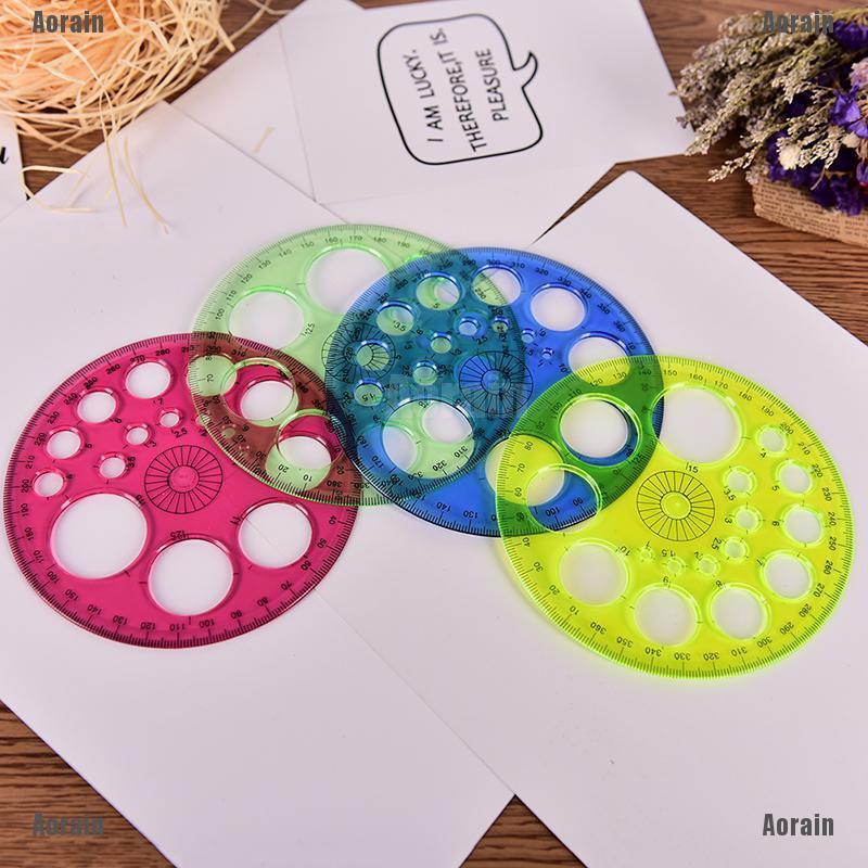 Thước Nhựa Hình Tròn Đặc Biệt