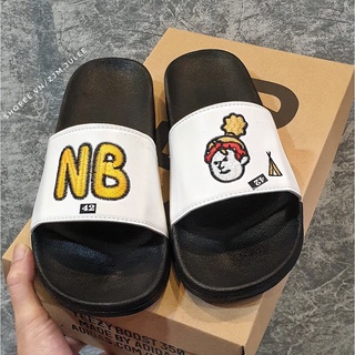 Dép quai ngang NB quai thêu nam nữ dễ thương