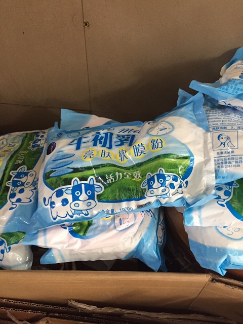 Bột đắp mặt Cám gạo sữa non siêu trắng da(1kg)