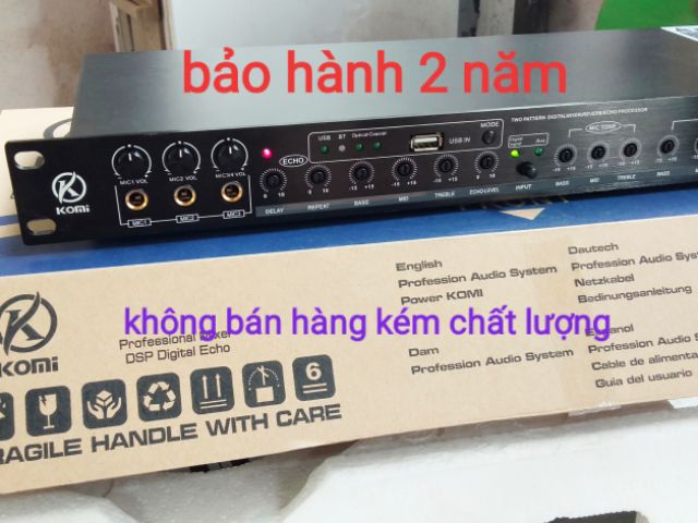 Vang cơ Bluetooth MX-K10 KOMI chính hãng made in Korea, bảo hành 2 năm