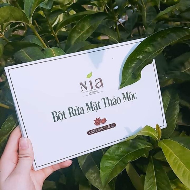 BỘT RỬA MẶT THẢO MỘC NIA ORGANIC