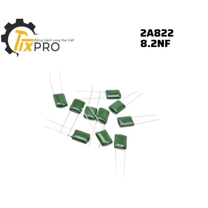 Tụ mica 2A822 8.2nF 100V (10c)