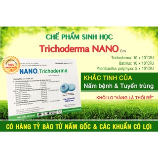 Chế phẩm trichoderma NANO (nấm đối kháng)