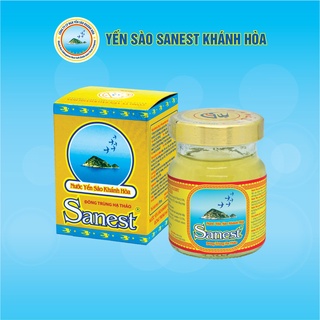 Nước Yến sào Khánh Hòa Sanest Đông trùng hạ thảo đóng lọ 70ml - 005H1