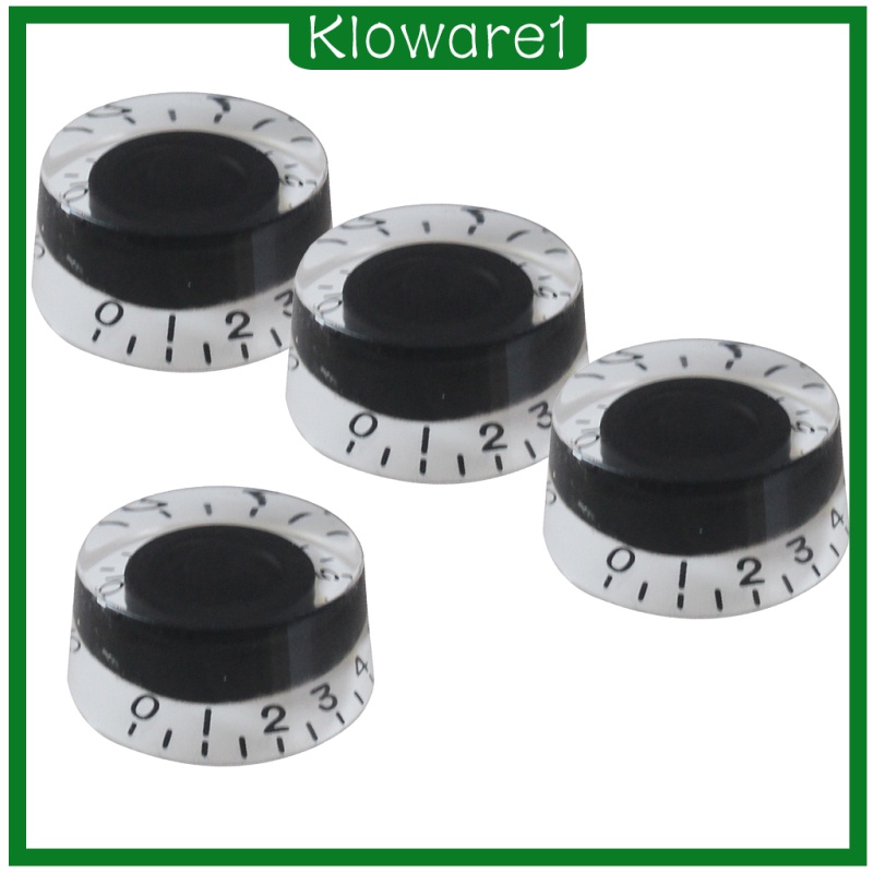 [KLOWARE1]4x Electric Guitar Control Knobs Volume & Tone Fits for LP Electric Guitar