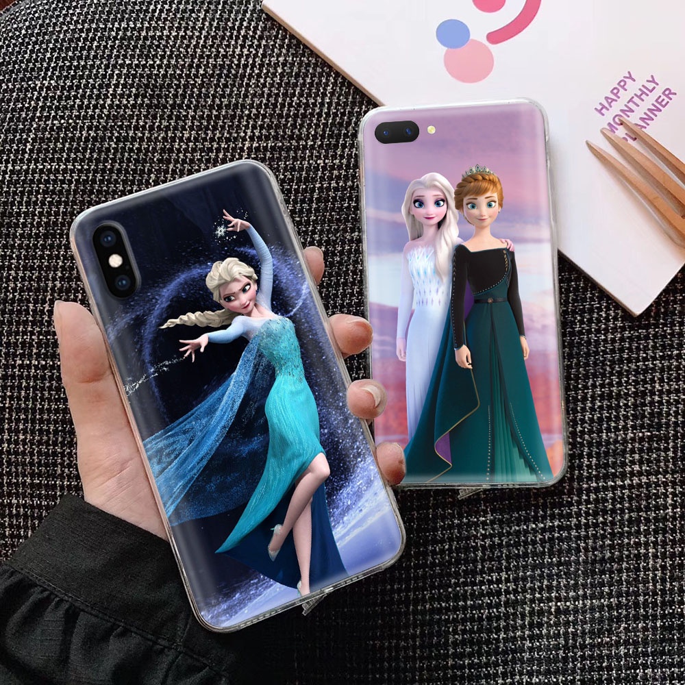 Ốp lưng dẻo trong suốt họa tiết hoạt hình Frozen cho Google Pixel 3 4 3a 4a 5a XL 3xl 4xl Va120