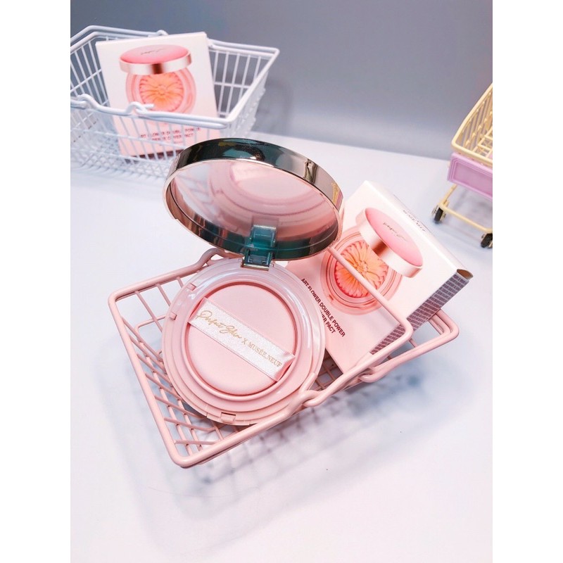 ❤️ PHẤN TƯƠI PERFECT SKIN ART FLOWER DOUBLE ESSENCE VOVER PACT(có lõi tặng kèm) | BigBuy360 - bigbuy360.vn