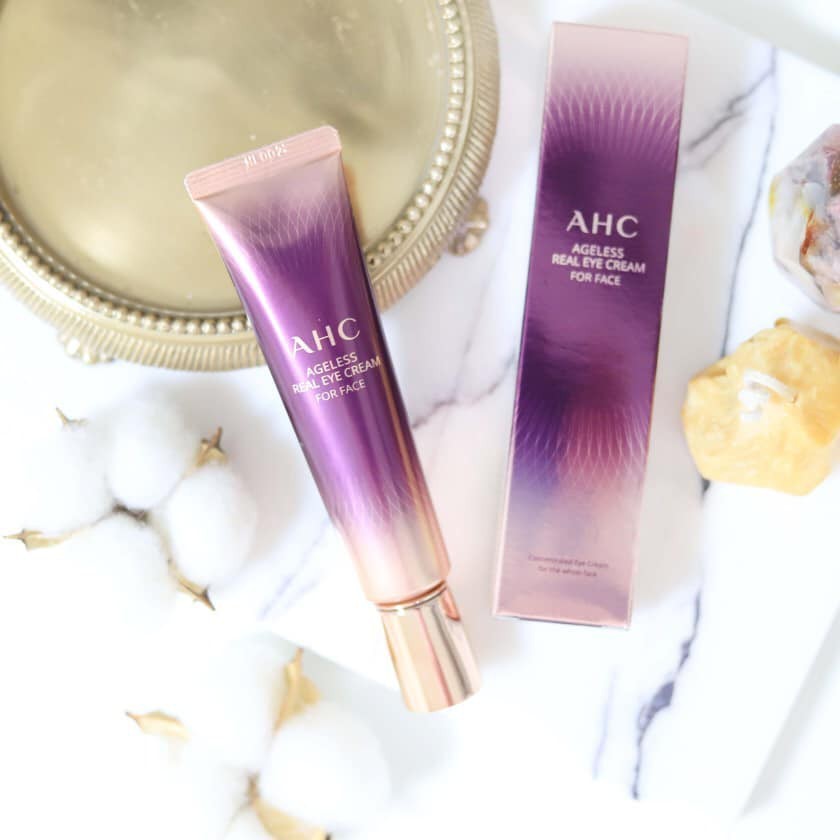 Kem dưỡng da vùng mắt và mặt AHC Ageless Real Eye Cream For Face