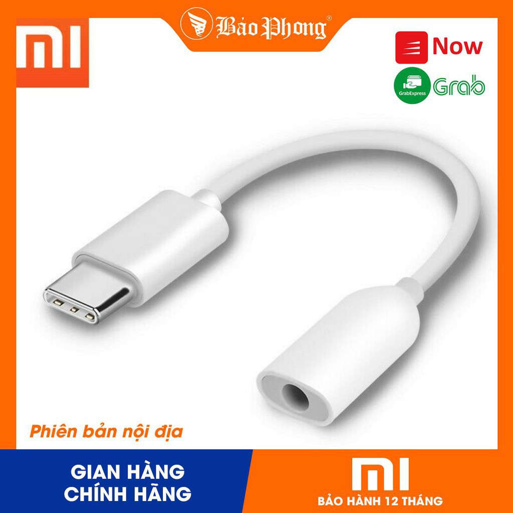 Jack chuyển đổi Type-C ra AUX 3.5mm XIAOMI Type-C To AUDIO Cable (shopmh59)