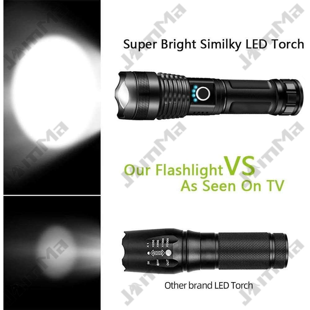 Đèn Pin Chiến Thuật Siêu Sáng 3000 Lumens , 5 Chế Độ