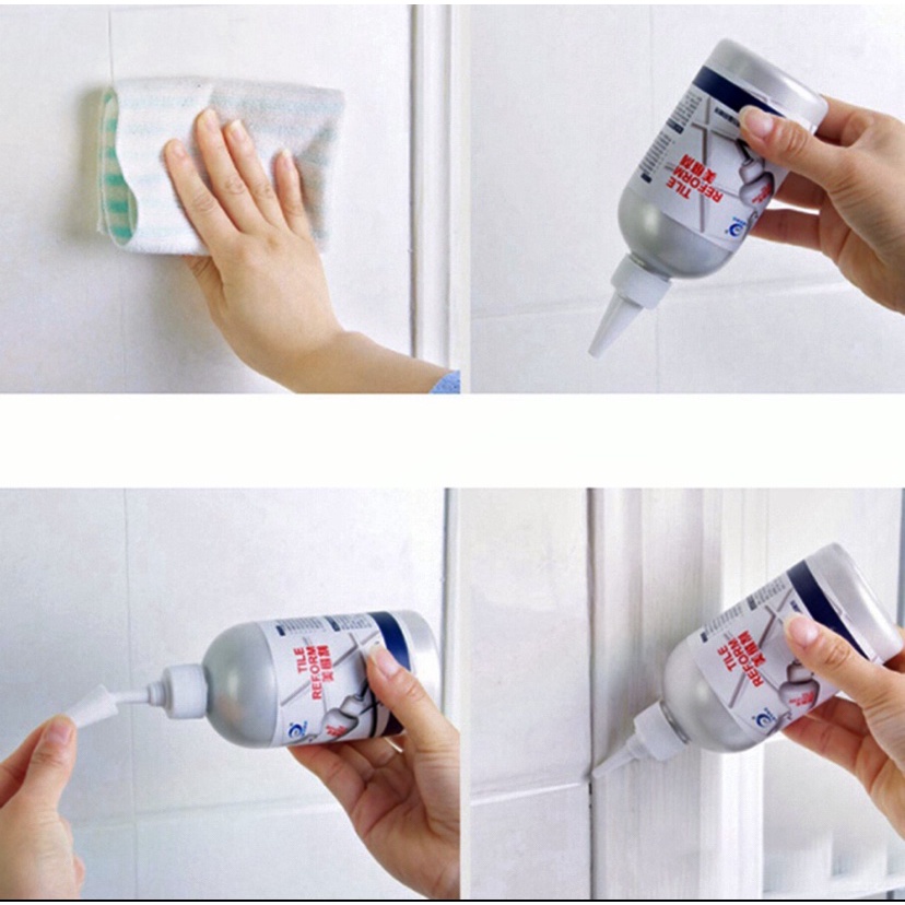 Sơn Kẻ Chỉ Gạch,Keo Chà Ron Sứ Đa Năng,Sơn Làm Trắng Mạch Gạch Sàn Nhà K482