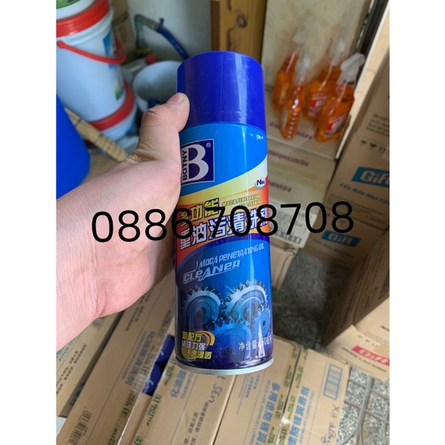 Xịt tẩy rửa vệ sinh sên Botny 400ml