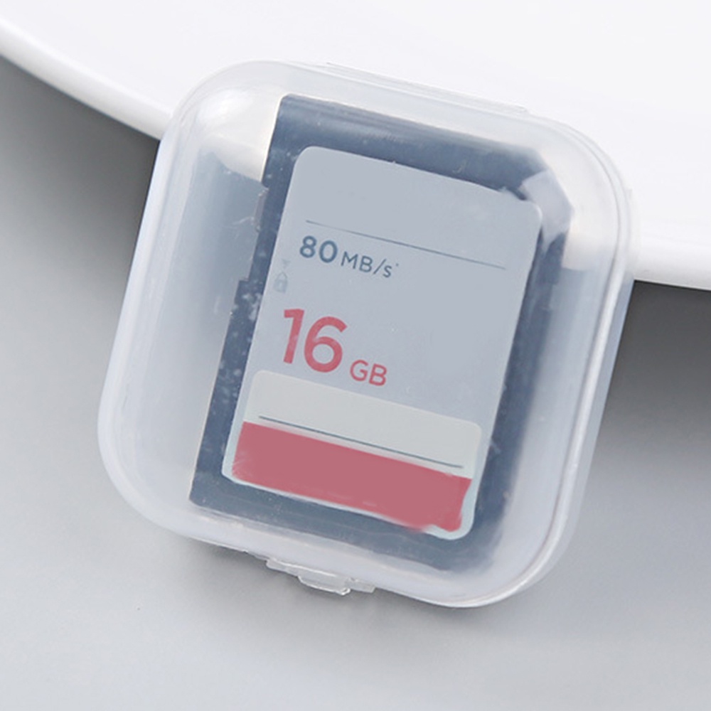 Set 10 Hộp Nhựa Trong Suốt Hình Chữ Nhật Đựng Thuốc Tiện Dụng