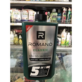 Dầu Gội Romano Classic 650g