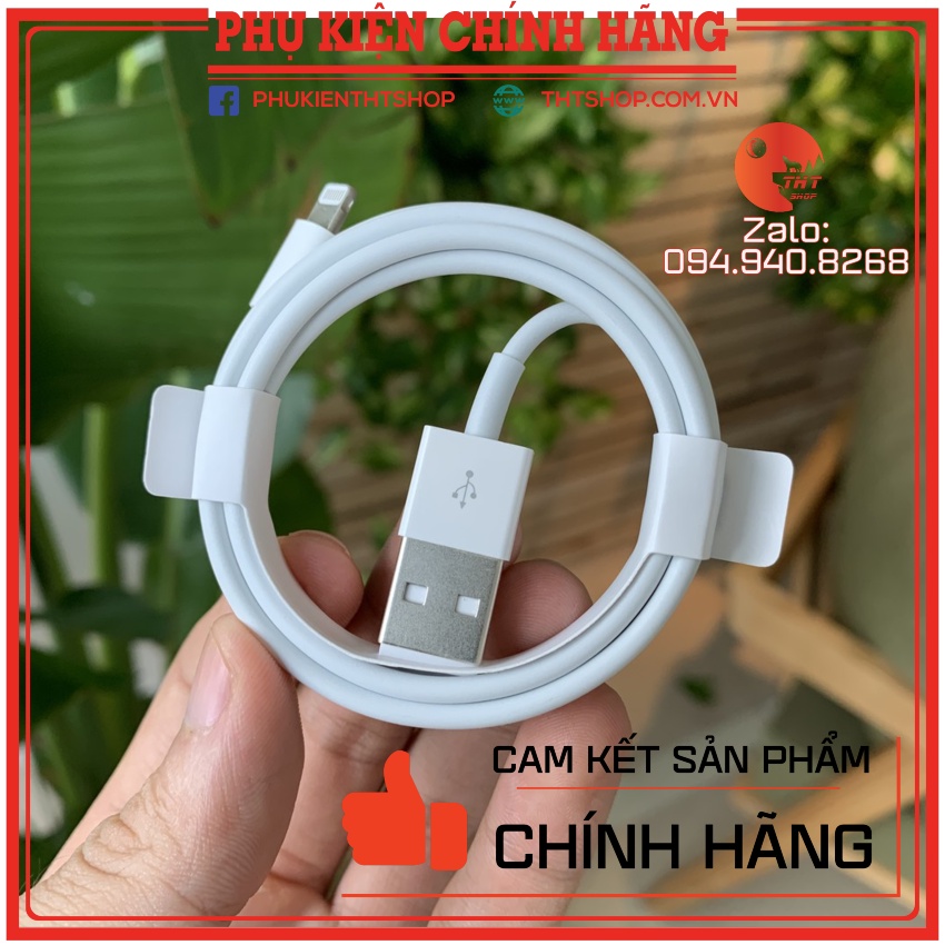 Cáp Sạc IP ZIn IC Cổng Lightning Bảo Hành 12 Tháng 1 Đổi 1 Ip6 6plus 7 7plus x xsmax 11