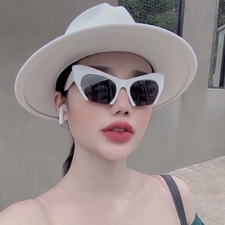 mũ nỉ - mũ cao bồi nữ nhiều màu