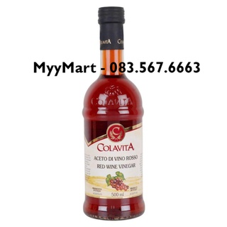 Giấm Vang Đỏ Colavita Red Wine Vinegar 500ml