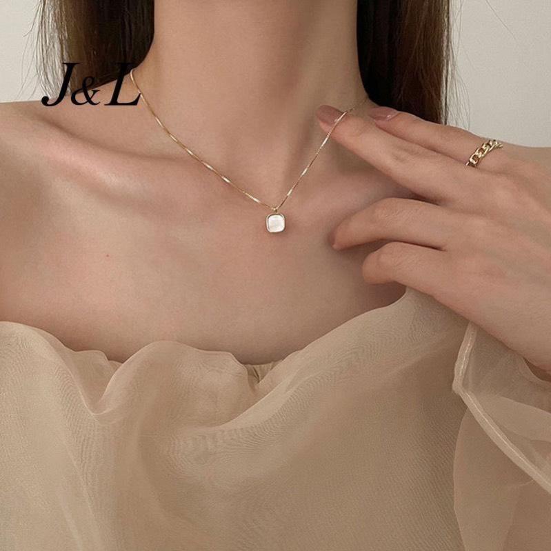 Dây Chuyền Mặt Hình Vuông Siêu Xinh - YUME PK0026