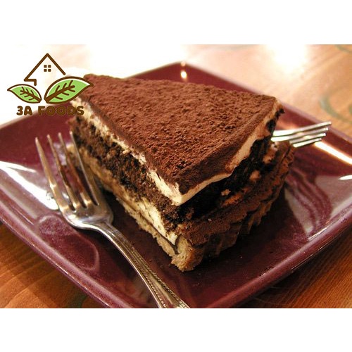Bánh Lạnh Tiramisu Nhập Khẩu, Hộp 10 Miếng, Kết Cấu Mềm Mịn, Ngọt Dịu, Thơm Béo, Cam Kết Ăn Là Mê
