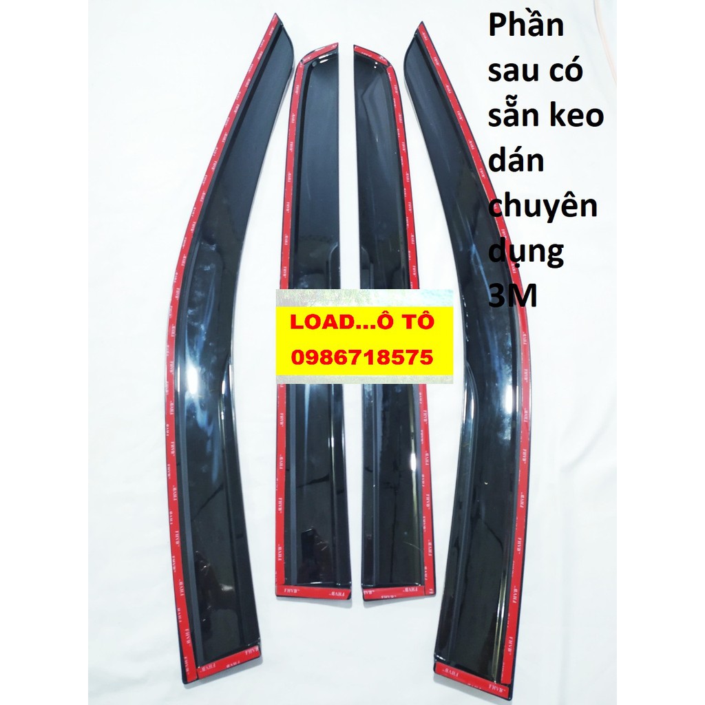 Vè Che Mưa Xe Xe Ford Ranger 2022-2016 Mẫu Chỉ Inox Cao Cấp Nhất Thị Trương, Có Trang Bị Sẵn Keo Dán 3M