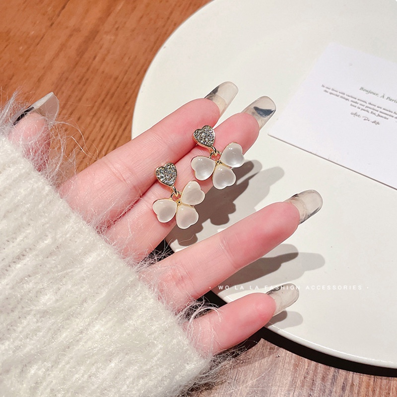 Khuyên Tai Hình Gấu Dễ Thương Phong Cách Hàn Quốc