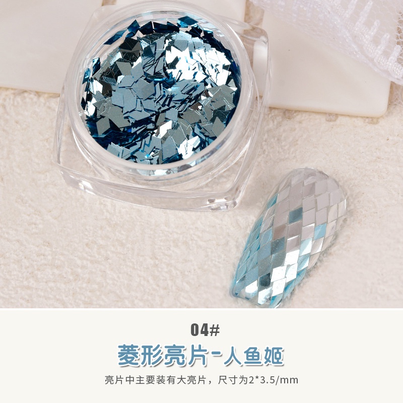 Phụ Kiện Kim Tuyến Lấp Lánh Trang Trí Móng Tay