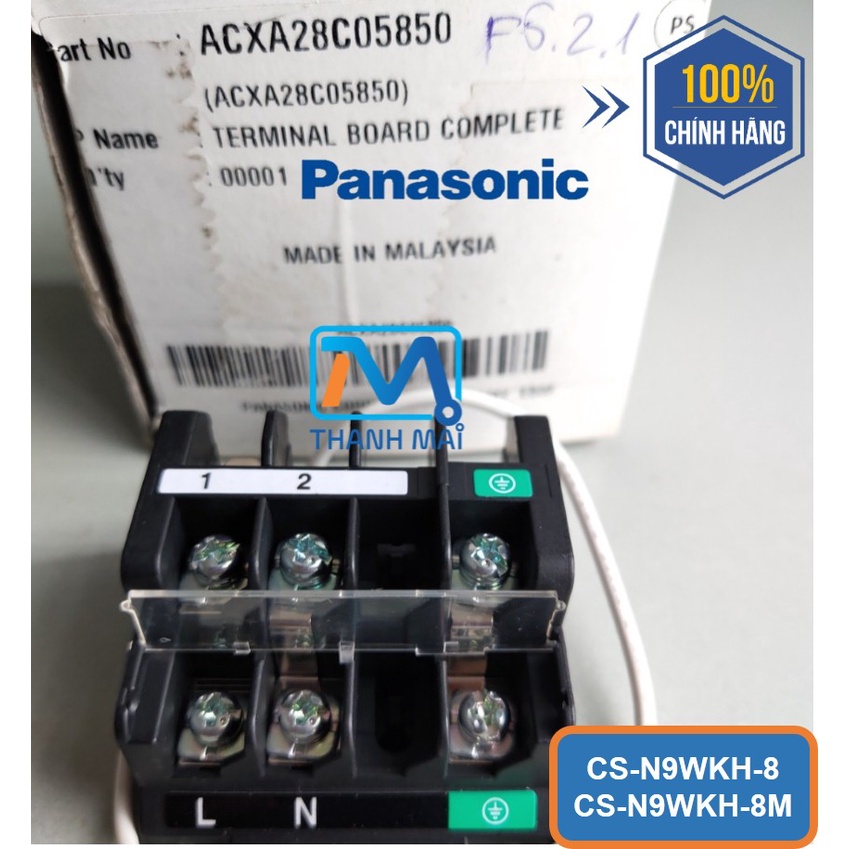 [Mã ELHA22 giảm 5% đơn 300K] cầu đấu điện dàn lạnh máy lạnh Panasonic model CS-N9WKH-8