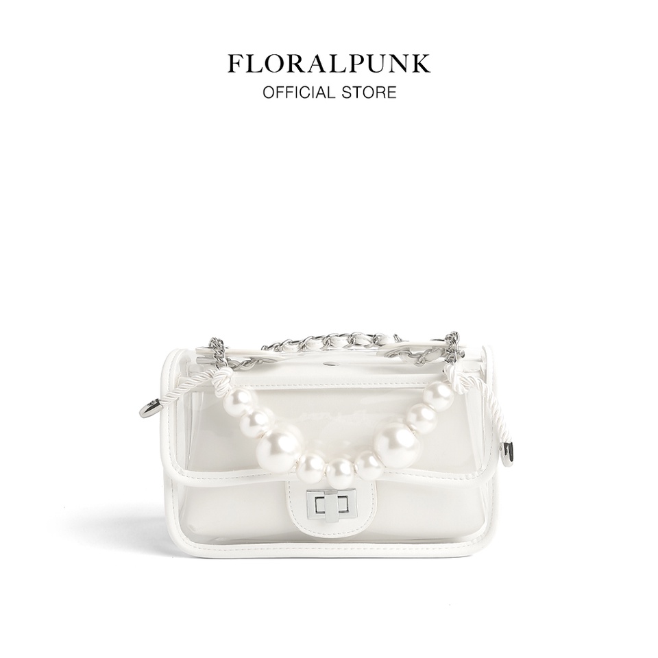 [Mã WABRFP25 giảm 10% tối đa 50k đơn đơn từ 250k] Túi xách Floralpunk Posie Bag White