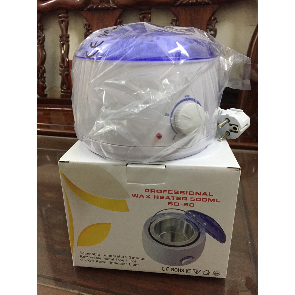 Nồi wax điện Shifei hot wax heater, sử dụng cho sáp wax lông nóng, nồi đun điện có hai chế độ tự động.