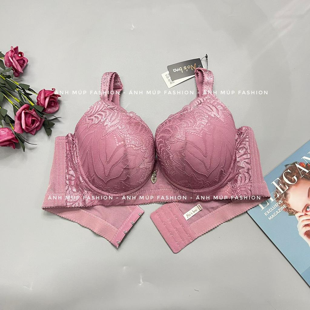 Áo lót Bigsize nữ 8159 Ánh Múp Bigsize, Bra cup D có gọng, Bản to, Mềm mại, Nâng Ngực, Che khuyết điểm