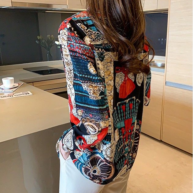 Áo Sơ Mi Tay Dài Phong Cách Vintage Mới 2022
