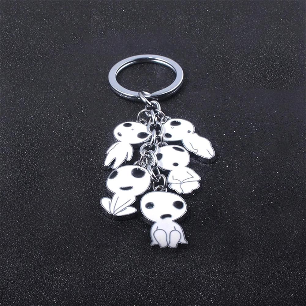 Giá Đỡ Chìa Khóa Xe Hơi / Làm Quà Lưu Niệm Kodama In Hình Công Chúa Mononoke