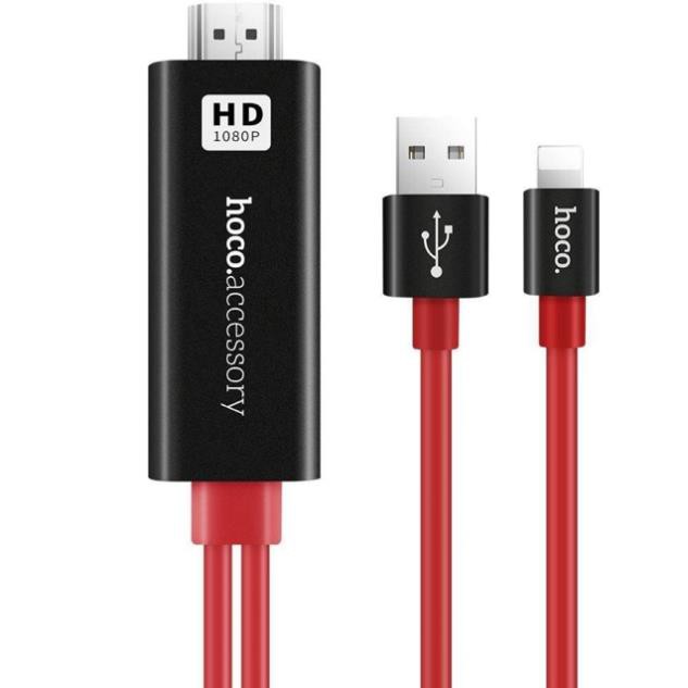 Cáp HDMI Kết Nối điện Thoại IPhone Với Tivi Hoco UA4