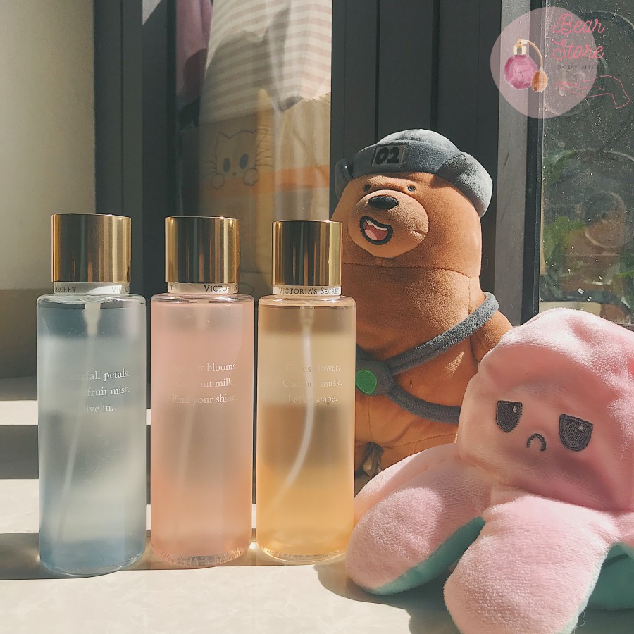 [BST Nàng Thơ] Xịt Thơm Toàn Thân Nước Hoa Body Mist Victoria Secret Màu Pastel Full Size 250ml 🌸🍀 | Thế Giới Skin Care
