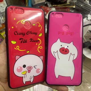 Ốp lưng xiaomi mi A1 heo xinh