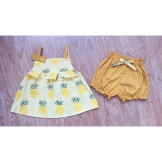 Set bộ dứa vàng mẹ con
