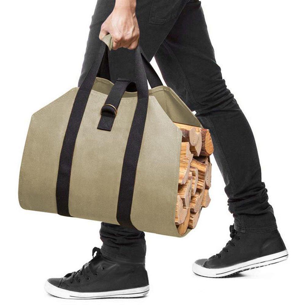 Túi Đựng Gỗ Lửa Cỡ Lớn Chống Thấm Nước Tiện Dụng Khi Đi Cắm Trại