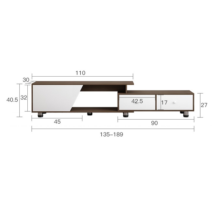 💥RẺ VÔ ĐỊCH💥 Kệ Tivi màu sắc hiện đại thiết kế trang nhã gỗ MDF phủ Melamin cao cấp KTV017