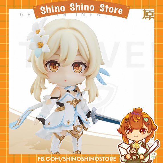 [có sẵn] mô hình Nendoroid Traveller Lumine genshin impact official