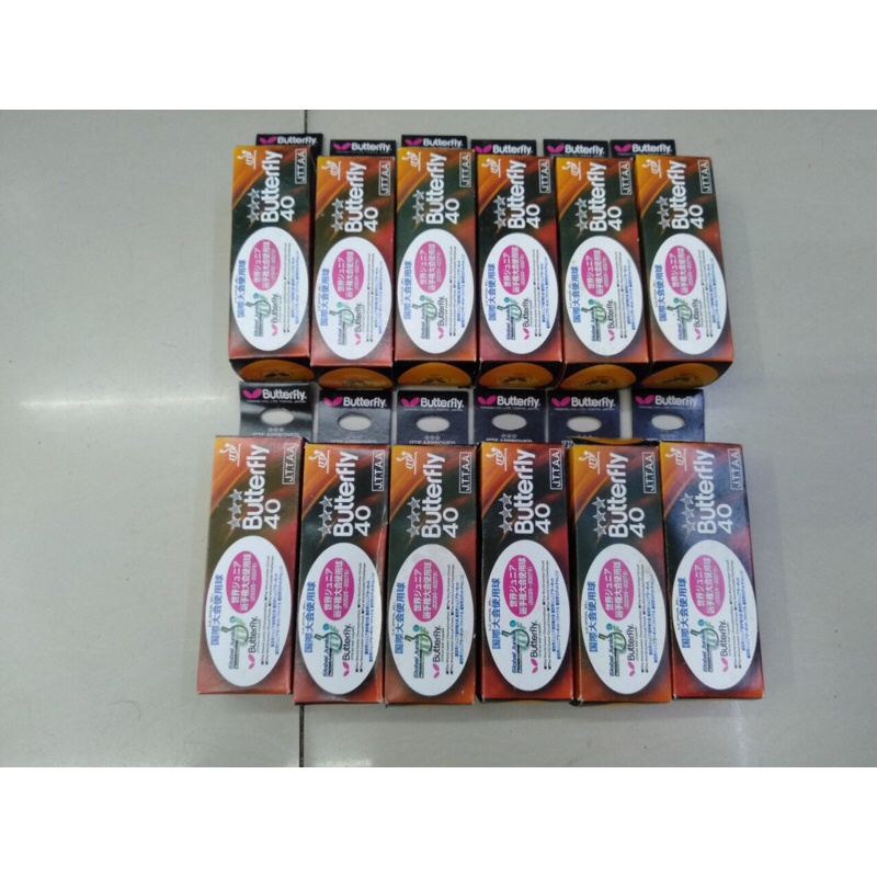 Banh bóng bàn 3 quả butterfly