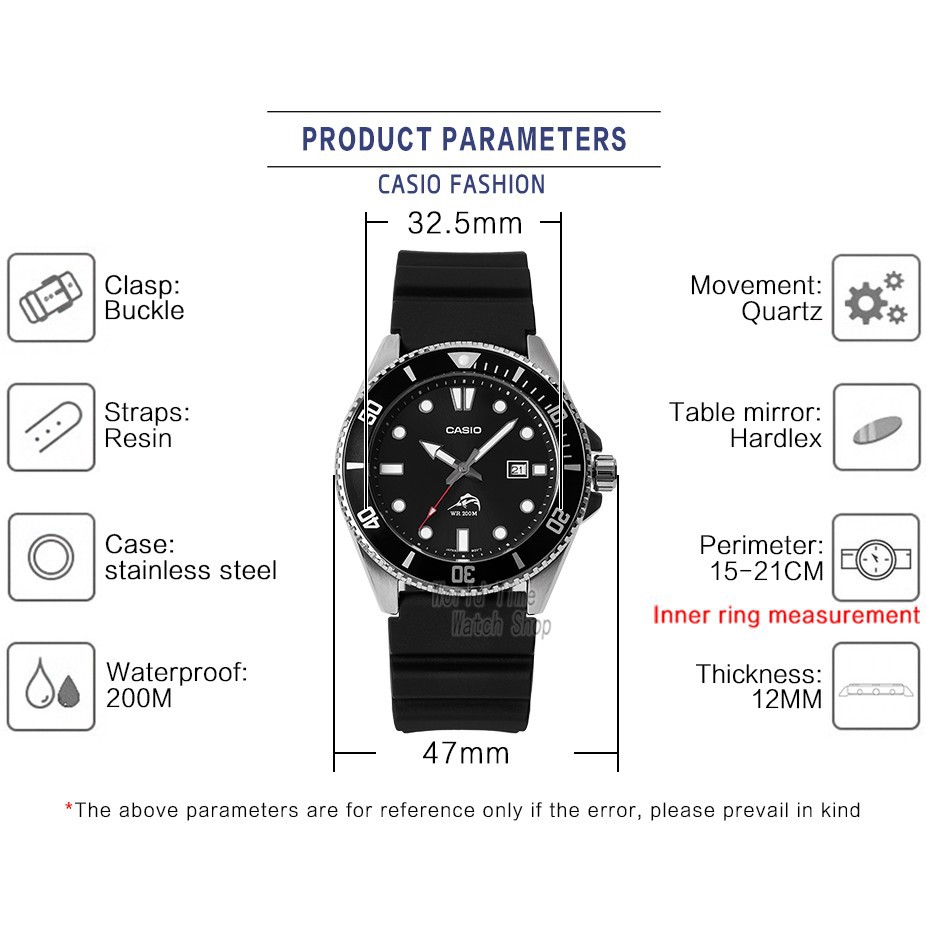 Đồng Hồ Casio Nam 9YAA  200M Duro Analog Watch2021