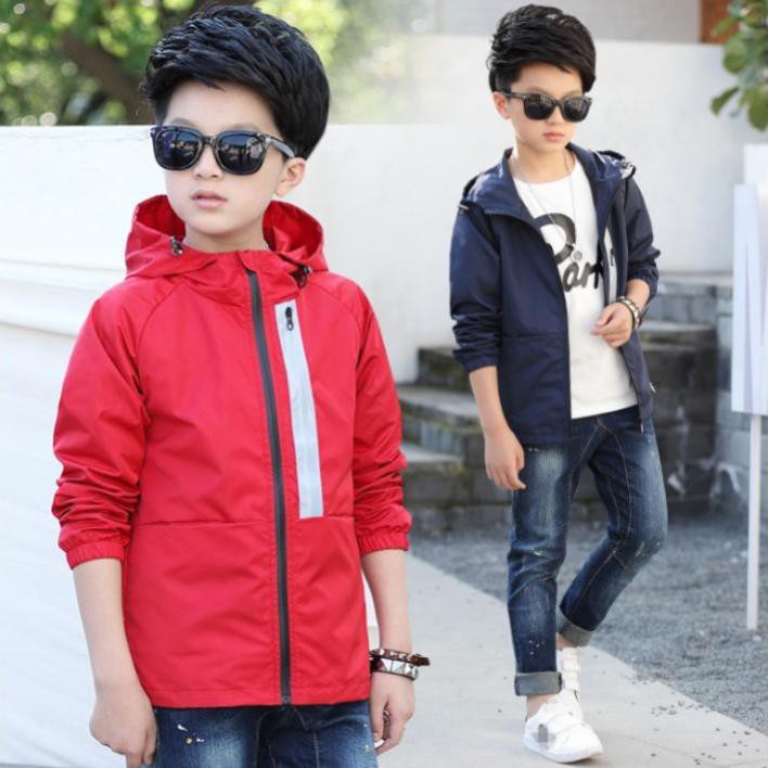 ORDER  Áo khoác bé trai hàn quốc mới 2020 - áo khoác gió chống thấm nước cho bé trai 8 tuổi trở lên hàng Quảng Châu